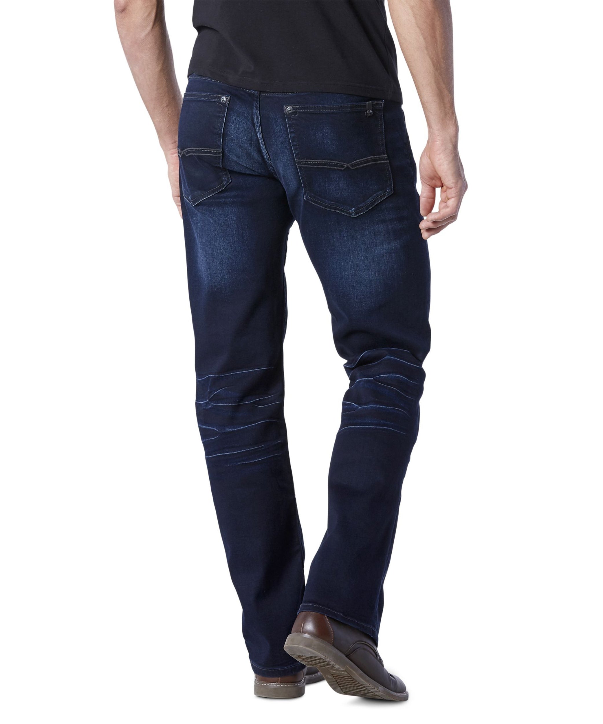 Buffalo Men's Slim Straight Jeans | Stretch Denim | Modern Fit | Classic 5-Pocket Design