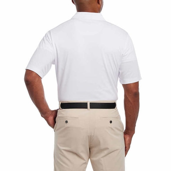 Pebble Beach Men's Performance Polo Shirt | Classic Fit Golf Polo | Moisture-Wicking