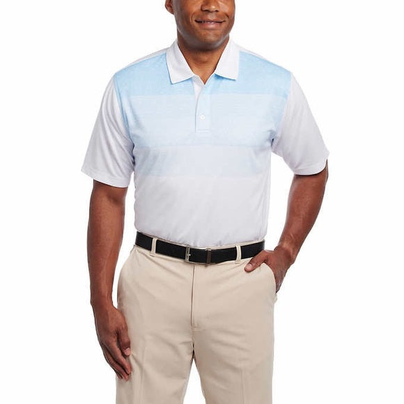 Pebble Beach Men's Performance Polo Shirt | Classic Fit Golf Polo | Moisture-Wicking