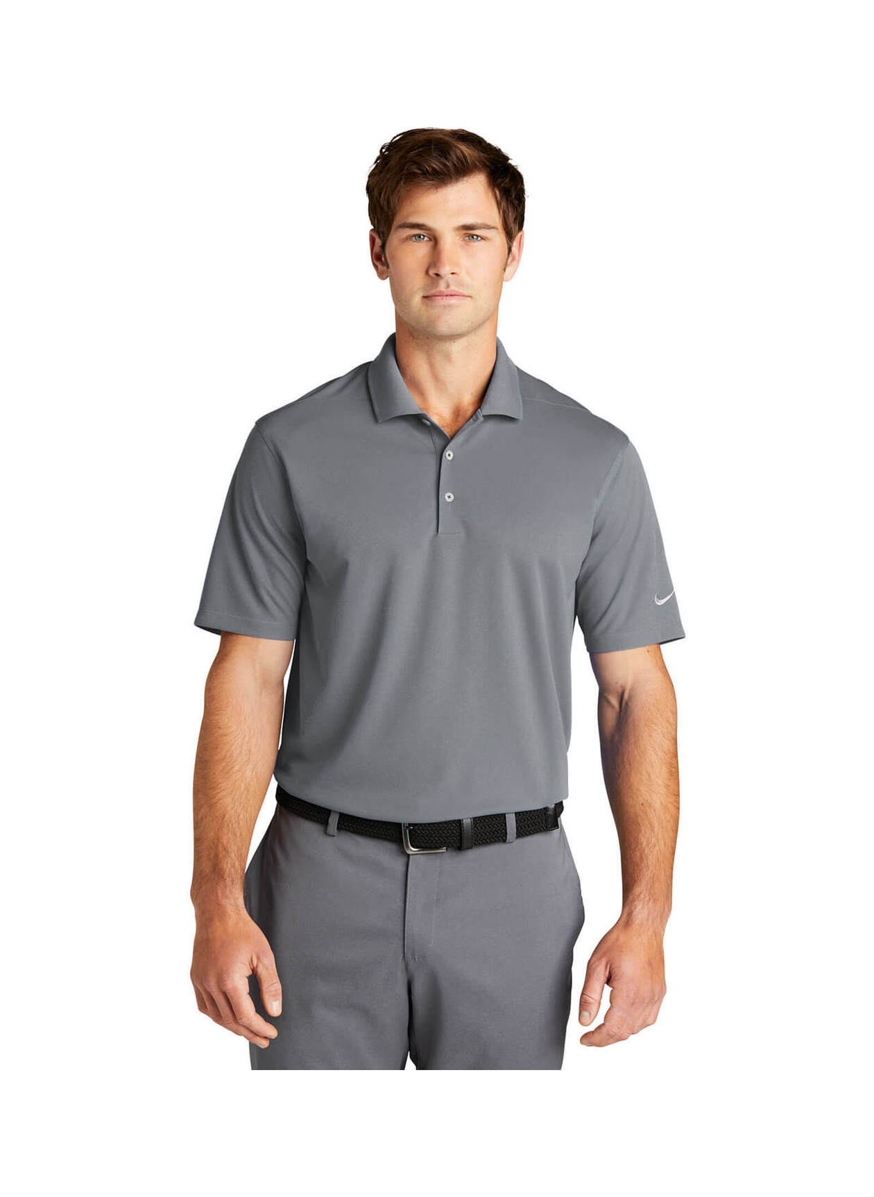 Nike Men's Dry Polo Shirt Moisture-Wicking Performance Short Sleeve Golf Top