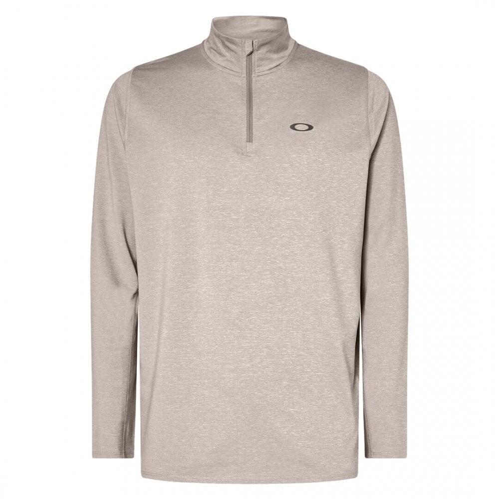 Oakley Gravity Range 1/4 Zip - Steel Grey Heather | Men's Performance Pullover