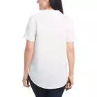 Hilary Radley Ladies' Short Sleeve V-Neck Blouse - Stylish & Comfortable Everyday Wear