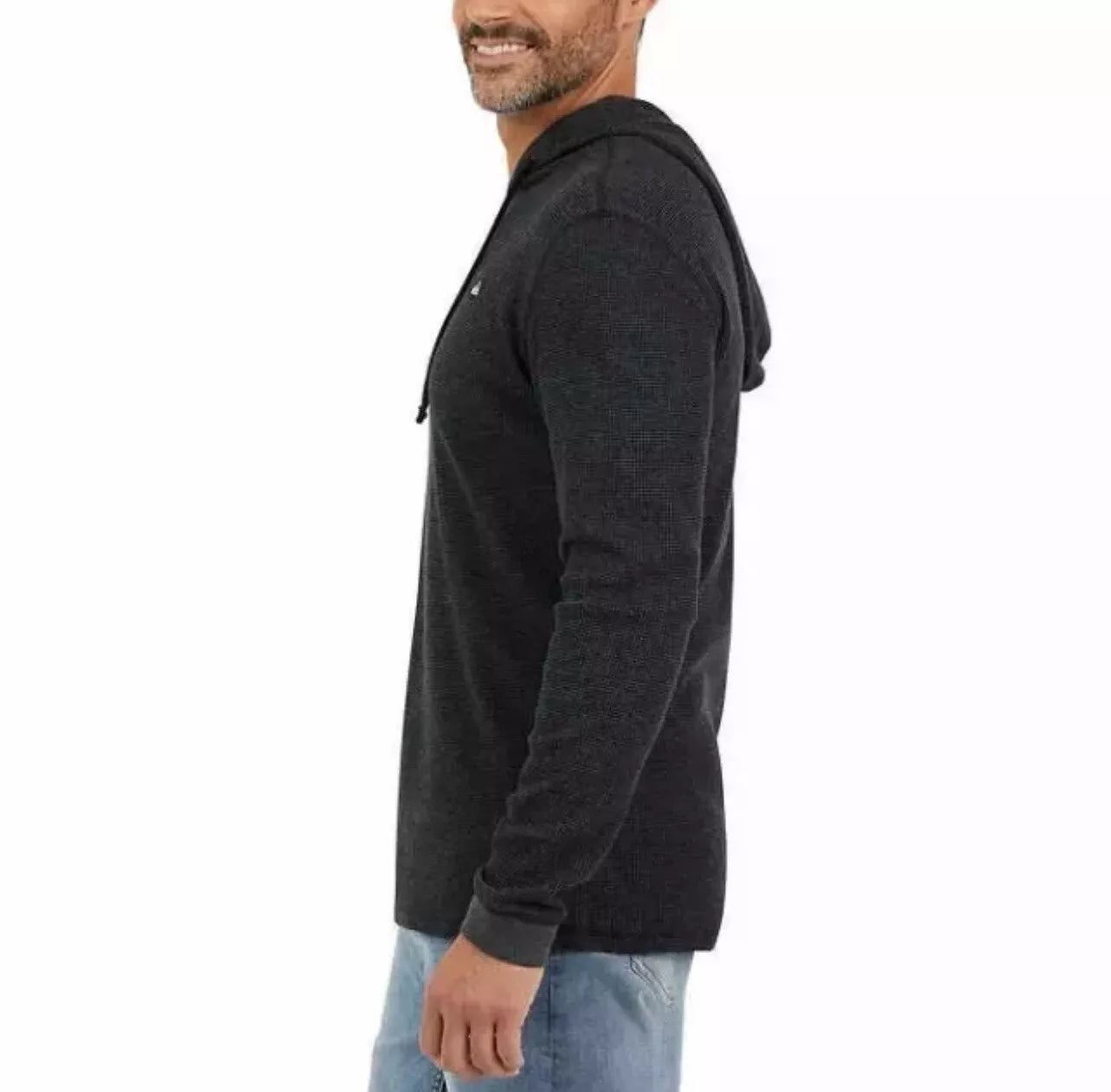 Quiksilver Men’s Texture Hoodie - Warm and Stylish Pullover Sweatshirt