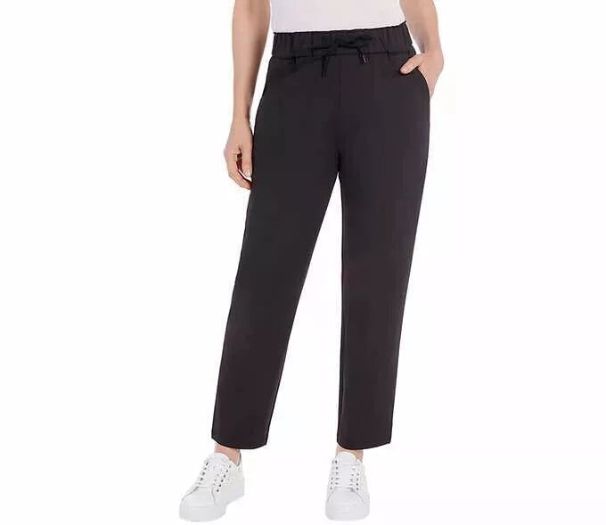 Hilary Radley Women's Pull-On Pants with Drawstring Waist – Comfortable & Stylish