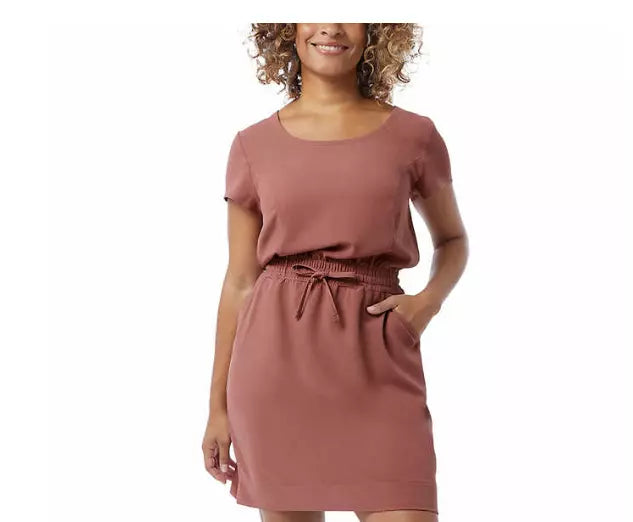 32 Degrees Ladies' Twill Soft Feel Above Knee Lightweight Dress