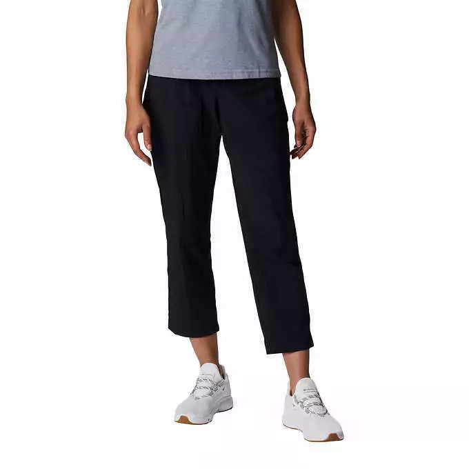 Women's Columbia Woodland Hills Roll Up Capri Pants - Nylon, Multiple Sizes Available