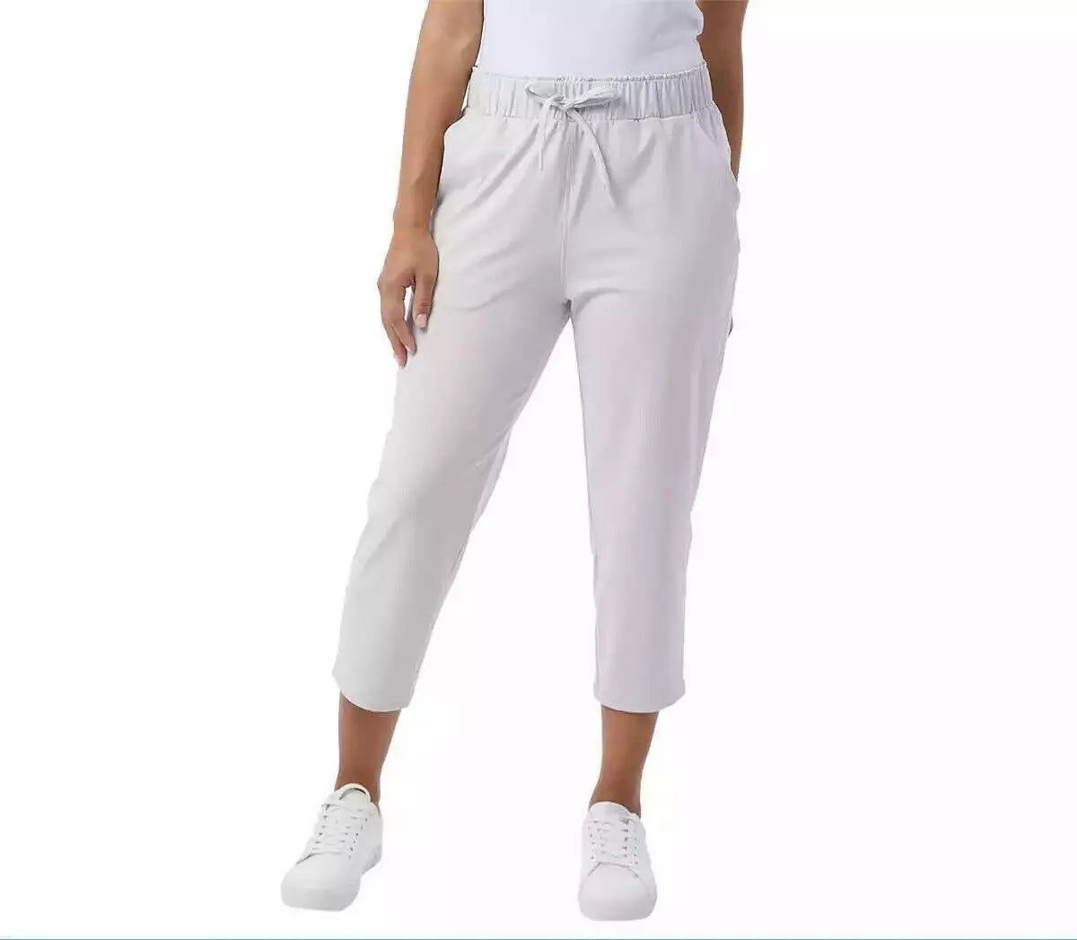 32 Degrees Women's Nylon Capri Pants | Lightweight & Breathable | Perfect for Activewear