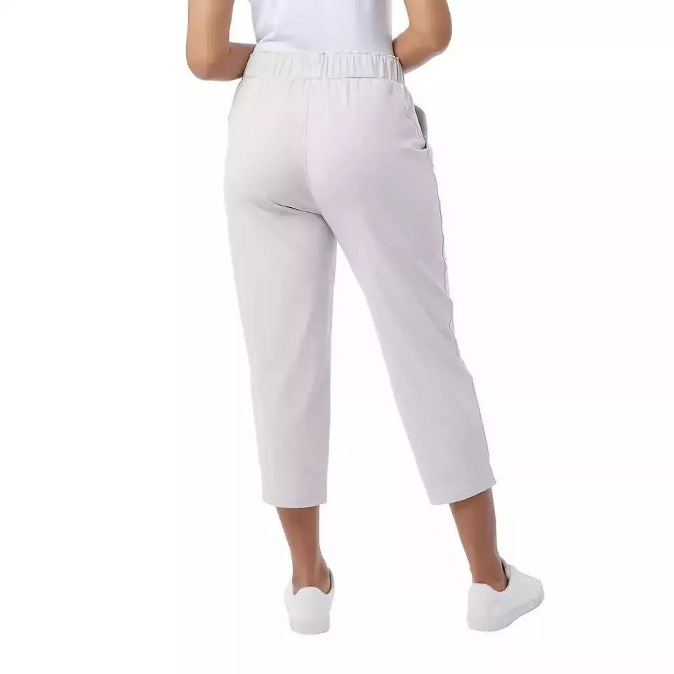 32 Degrees Women's Nylon Capri Pants | Lightweight & Breathable | Perfect for Activewear