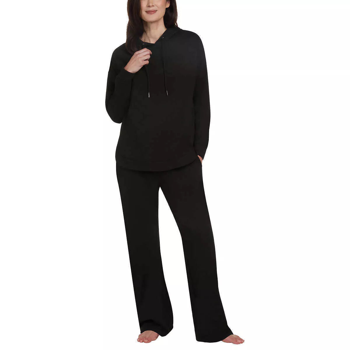 Max Mia Women's Cozy Hoodie Loungewear Set - Comfy Casual Outfit