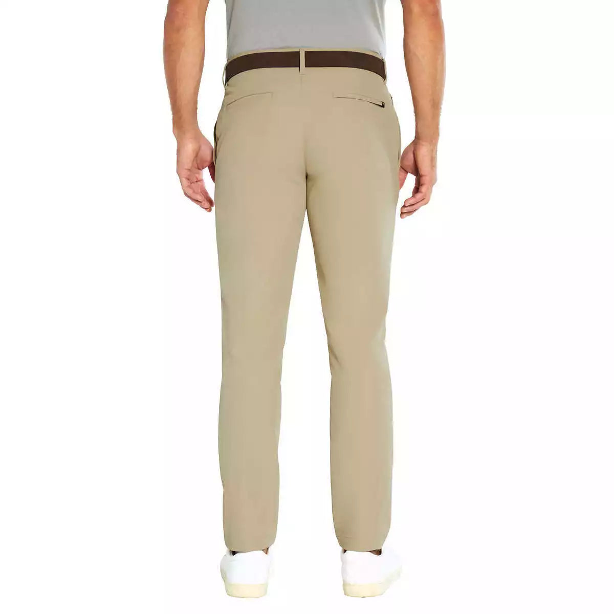 Banana Republic Men's Tan Pants 32x32 | Slim Fit | Stretch Cotton | Versatile Casual & Formal Wear