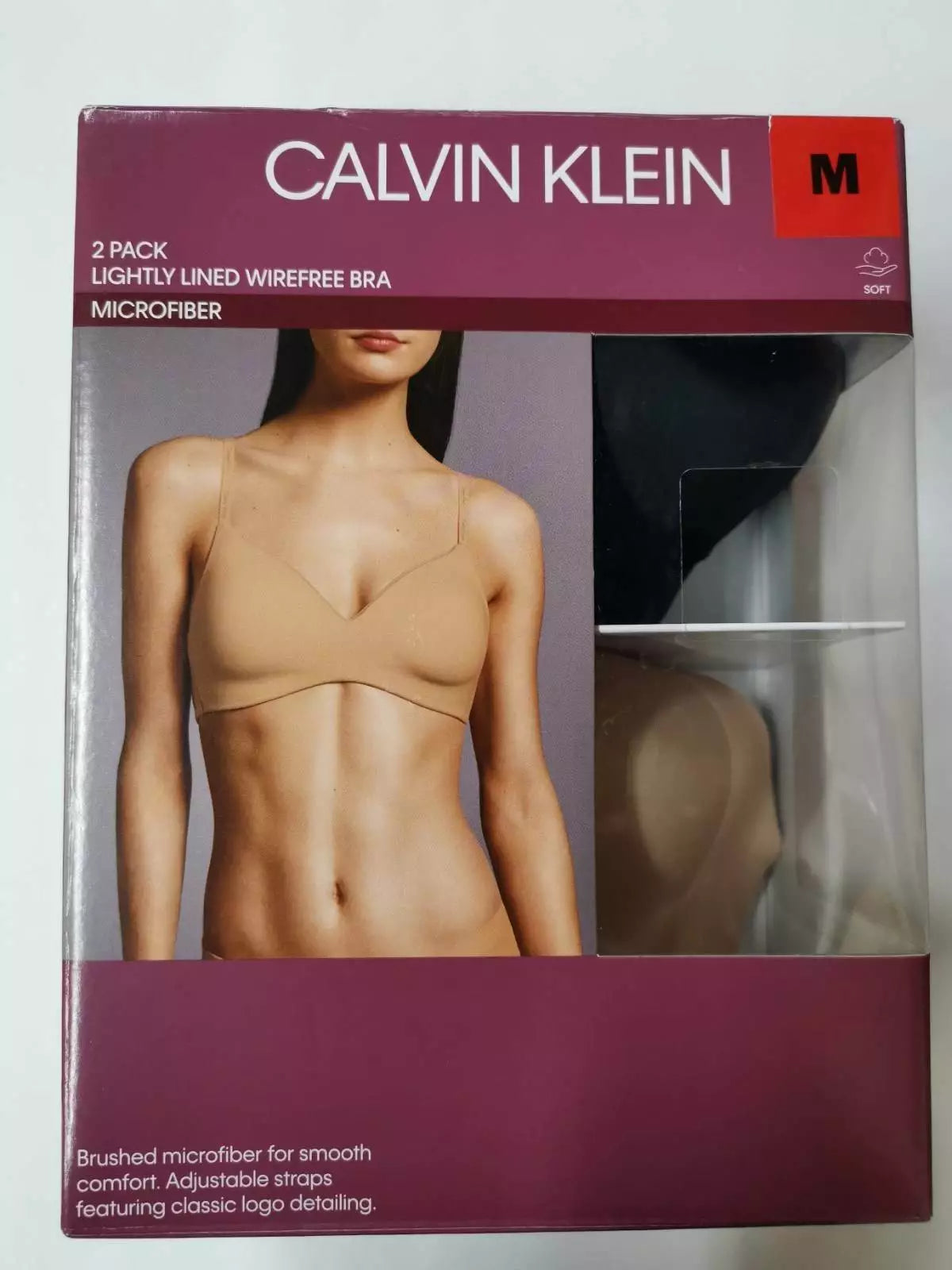 Calvin Klein Underwear 2 Pack Lightly Lined Wirefree Bra