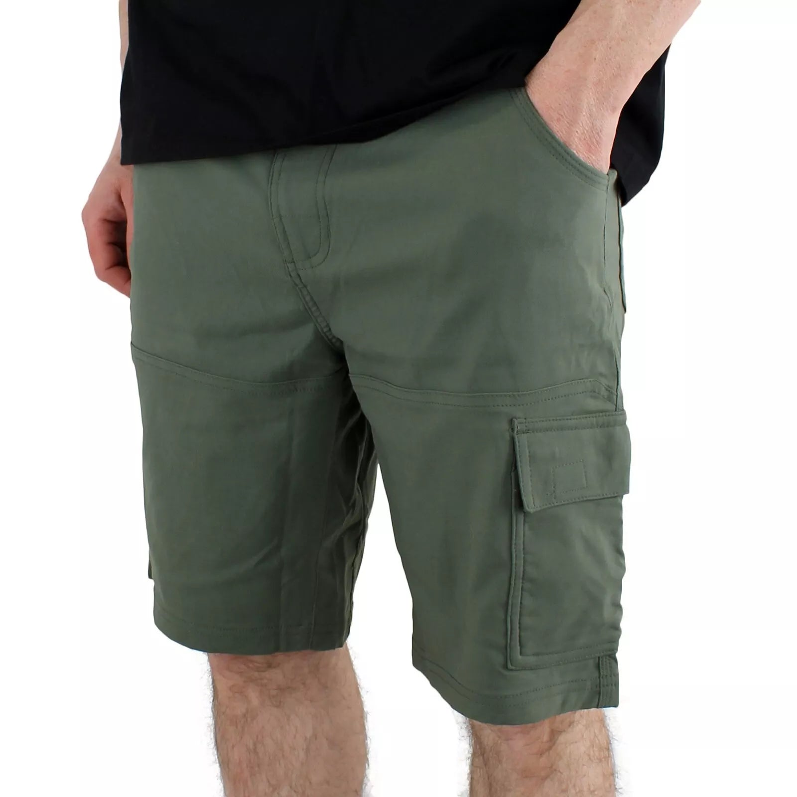 Gerry Mens Venture Shorts - Comfort 2-Way Stretch, Adjustable Waist