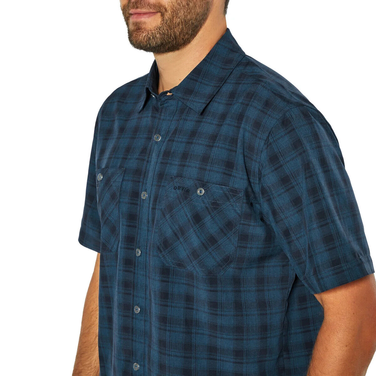 Orvis Men's Short Sleeve Tech Shirt - Quick-Dry Performance Fishing Shirt