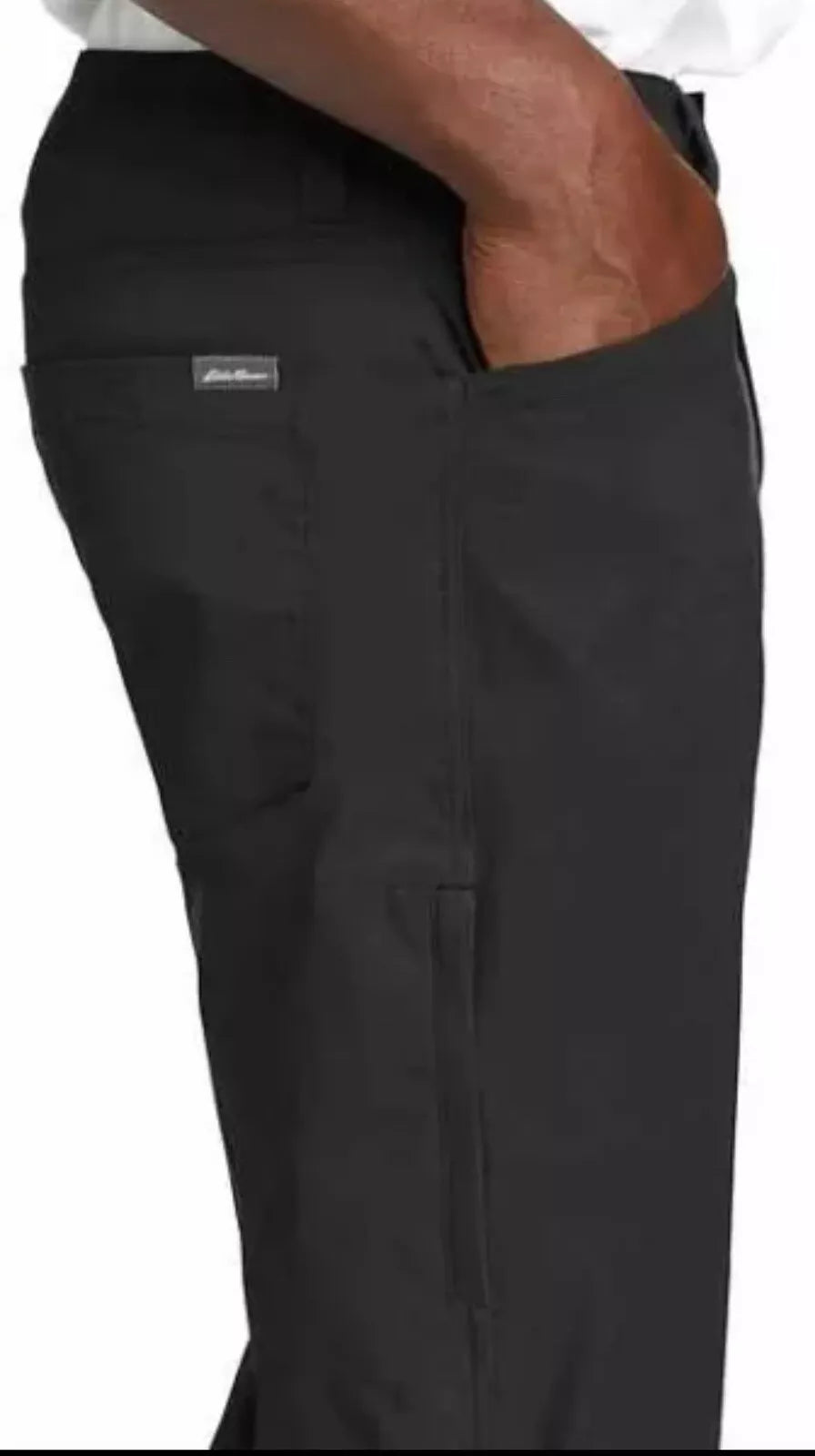 Eddie Bauer Men's Nylon Pants | Water-Resistant | Lightweight | Outdoor Hiking & Travel