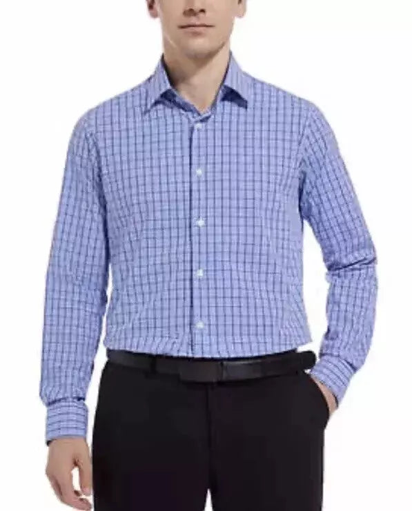 Duchamp Men's Tailored Shirt - Slim Fit, Button-Up Dress Shirt