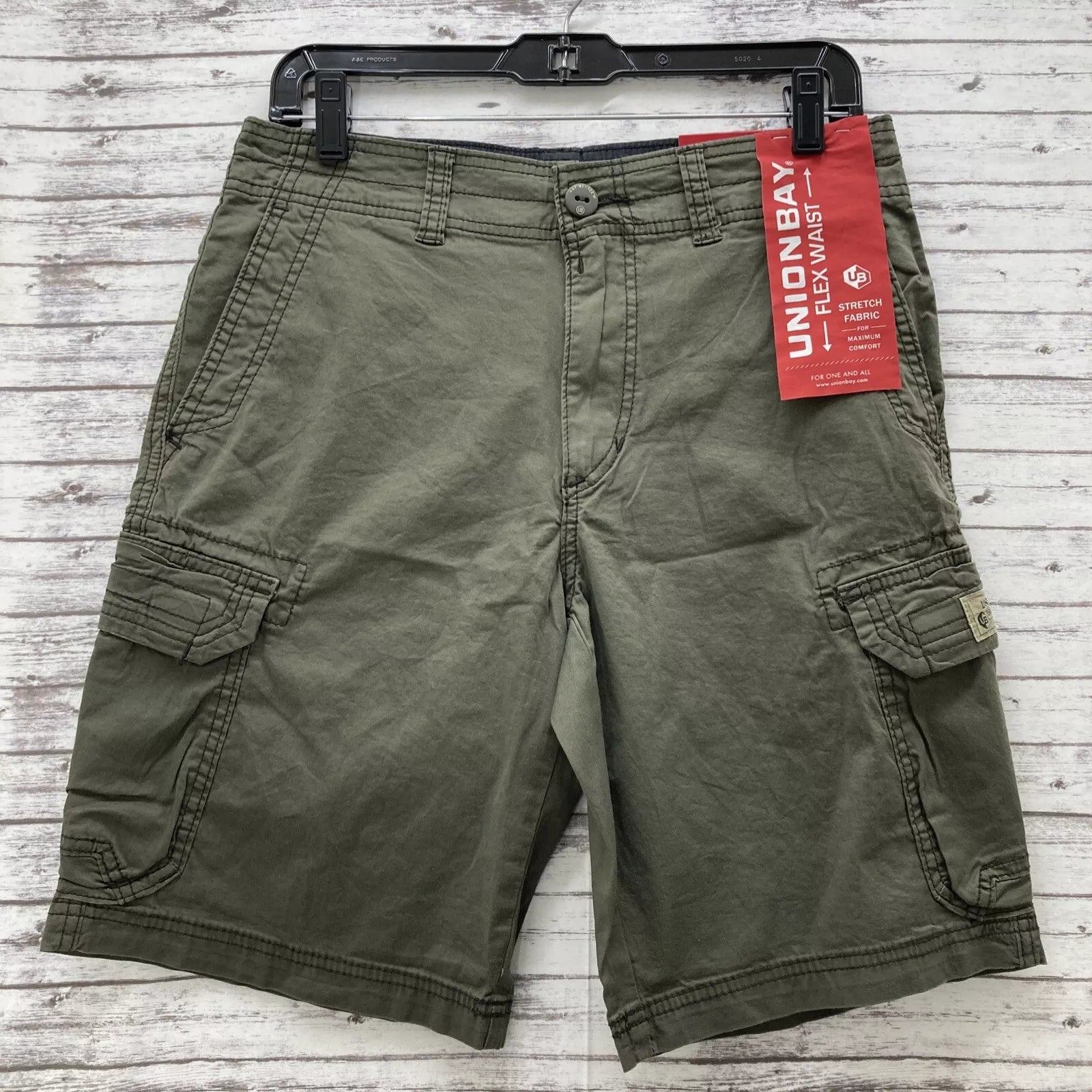 Unionbay Men's Cargo Shorts - Lightweight Flex Waist Stretch