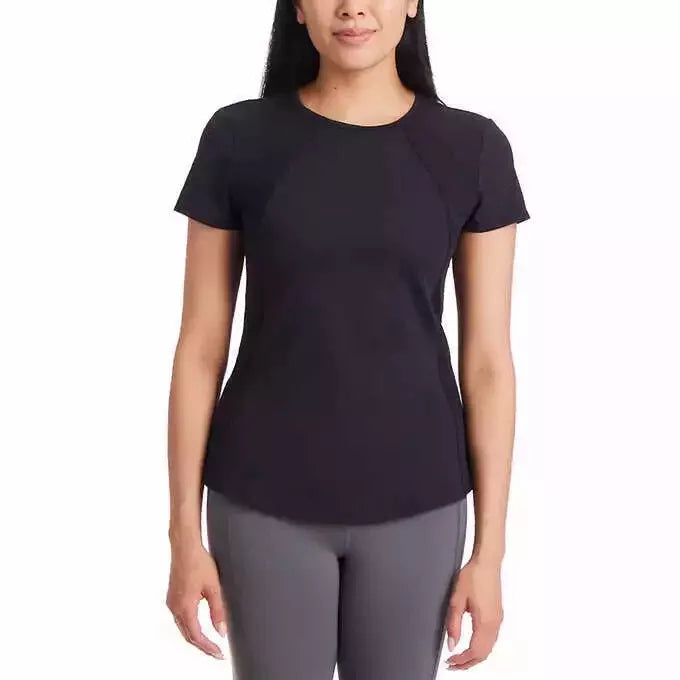 Spyder Active Women's Crewneck Short Sleeve Tee – Lightweight Performance T-Shirt for Active Lifestyle