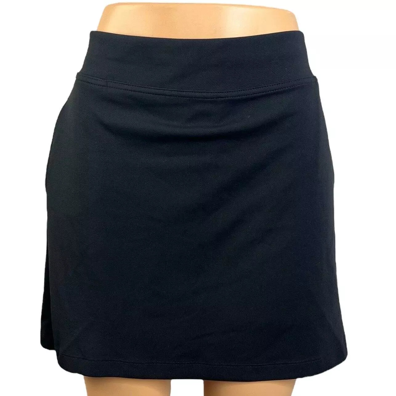 Callaway Women's Black Mini Skort Golf Skirt with Pockets - Stretch & Quick Dry