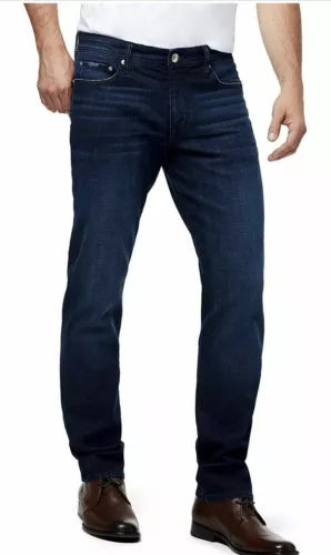 Chaps Men's Classic Fit Jeans | Relaxed Comfort | Stretch Denim | Everyday Casual Wear