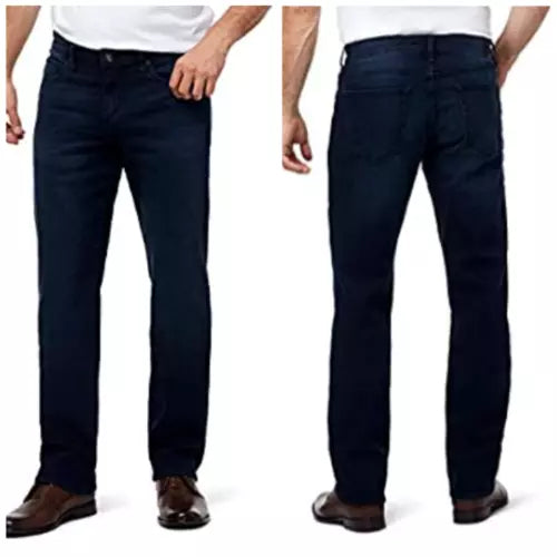 Chaps Men's Classic Fit Jeans | Relaxed Comfort | Stretch Denim | Everyday Casual Wear