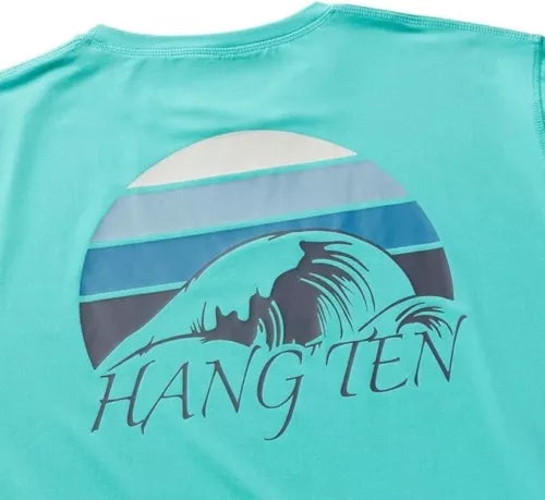 Hang Ten Men's Long Sleeve Graphic Tee | Casual Surf Style T-Shirt | Lightweight & Comfortable