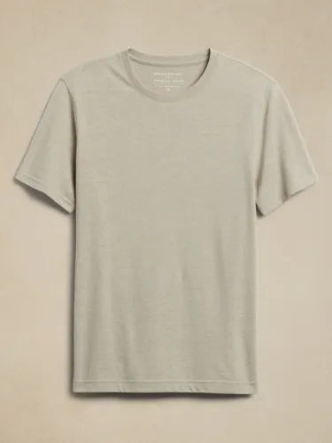 Banana Republic Men's Short Sleeve Crewneck T-Shirt - Casual Cotton TEE