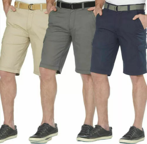 Wearfirst Men's Cargo Shorts - Relaxed Fit, Multi-Pocket Utility - Perfect for Outdoor Adventures