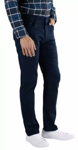 Jachs Men's 5-Pocket Pants - Slim Fit, Stretch, Casual Everyday Wear -