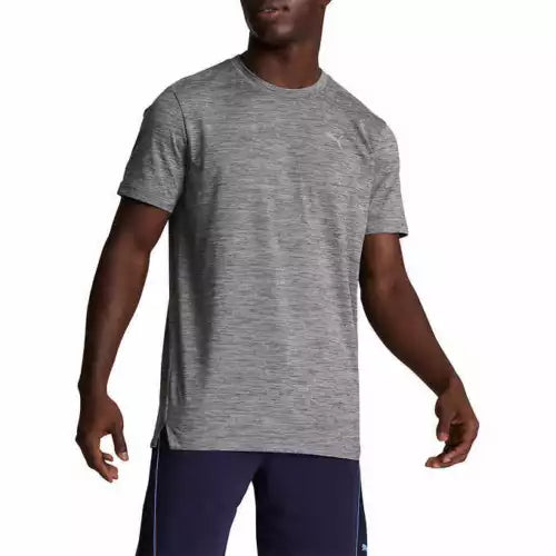 Puma Men's Active Tee Moisture-Wicking Performance Short Sleeve Sports Shirt