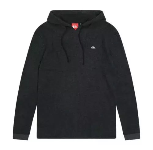 Quiksilver Men’s Texture Hoodie - Warm and Stylish Pullover Sweatshirt