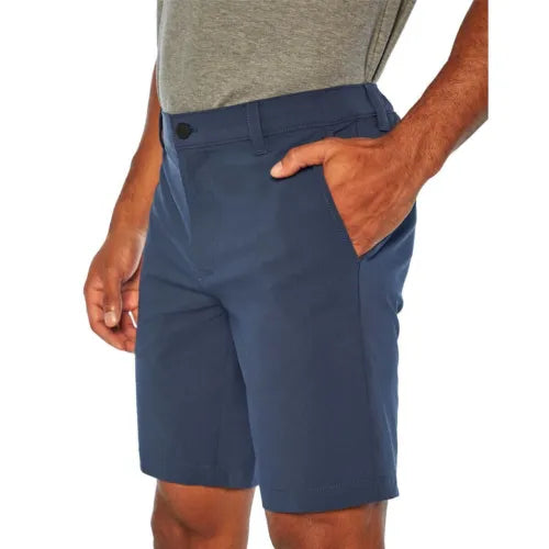 Banana Republic Men's Flat Front Shorts - Casual Stretch Cotton Shorts