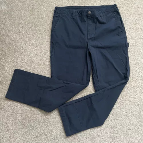 Colorado Clothing Men's Blue Canvas Work Pants - Durable Cotton Utility Pants