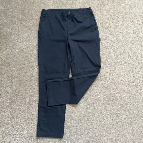 Colorado Clothing Men's Blue Canvas Work Pants - Durable Cotton Utility Pants