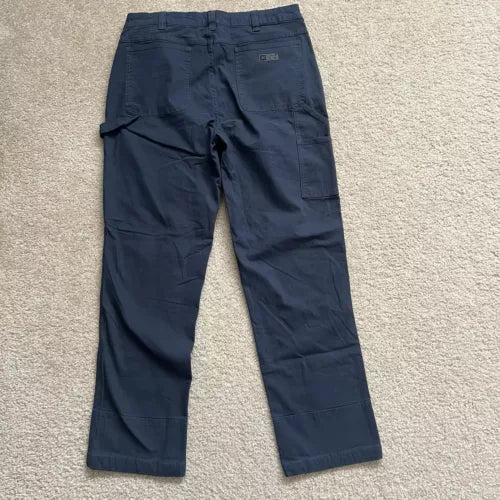 Colorado Clothing Men's Blue Canvas Work Pants - Durable Cotton Utility Pants