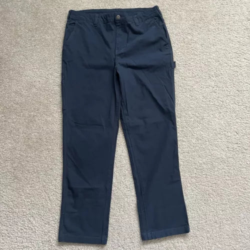 Colorado Clothing Men's Blue Canvas Work Pants - Durable Cotton Utility Pants