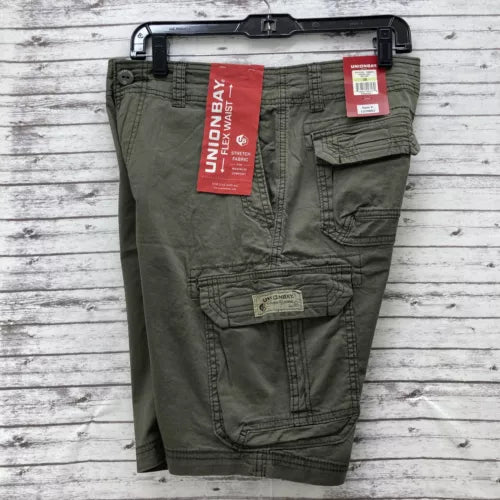 Unionbay Men's Cargo Shorts - Lightweight Flex Waist Stretch