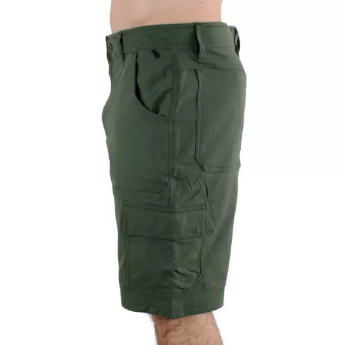 Gerry Men’s Quick-Dry Elastic Waist Pull-On Trail Shorts – Black, Green, Tan, Outdoor Activewear XX-Large