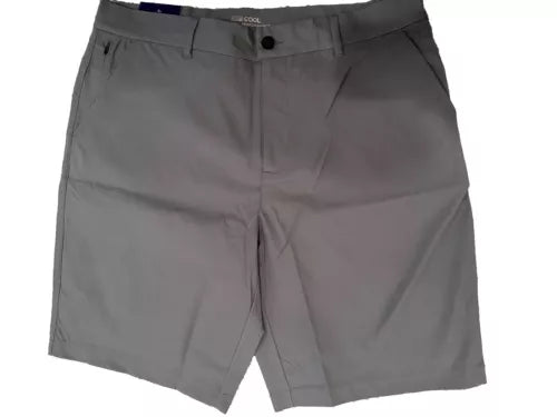 32 Degrees Men’s Twill Tech Shorts - Lightweight, Stretch, Quick-Dry, Utility Pockets