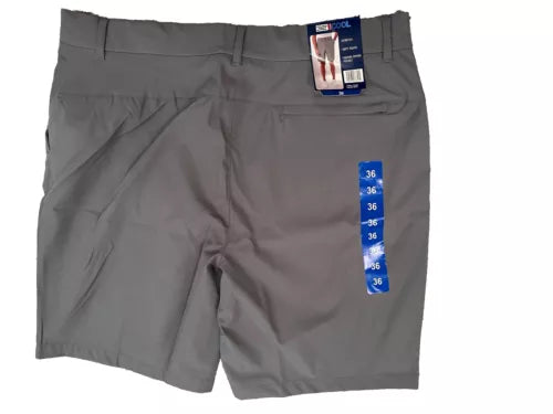 32 Degrees Men’s Twill Tech Shorts - Lightweight, Stretch, Quick-Dry, Utility Pockets