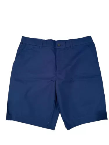 32 Degrees Men’s Twill Tech Shorts - Lightweight, Stretch, Quick-Dry, Utility Pockets