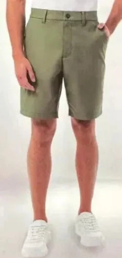 32 Degrees Men’s Twill Tech Shorts - Lightweight, Stretch, Quick-Dry, Utility Pockets