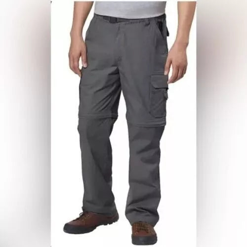 BC Clothing Men's Convertible Pants | Stretch Fabric | Zip-Off Legs | Outdoor & Travel Ready