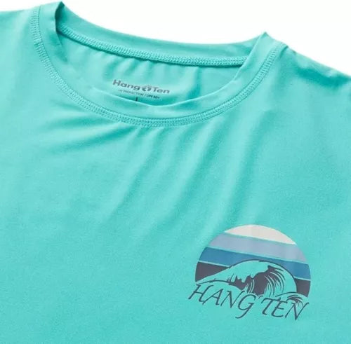 Hang Ten Men's Long Sleeve Graphic Tee | Casual Surf Style T-Shirt | Lightweight & Comfortable