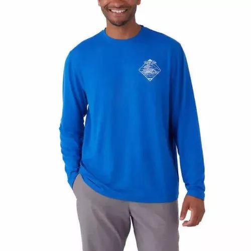 Hang Ten Men's Long Sleeve Graphic Tee | Casual Surf Style T-Shirt | Lightweight & Comfortable