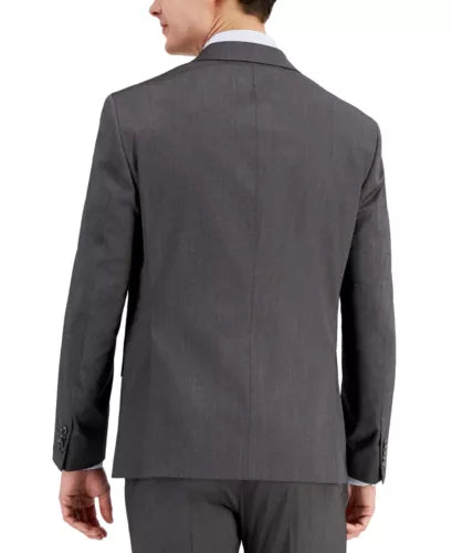 Kenneth Cole Reaction Mens Techni-Cole Slim-Fit Suit Jacket 44R