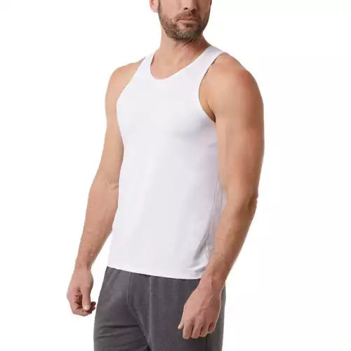 32 Degrees Men's Comfort Mesh Tank 3-Pack – Anti-Odor, Lightweight, Breathable