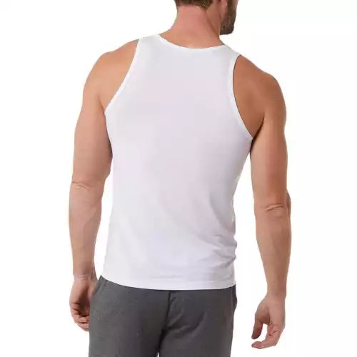 32 Degrees Men's Comfort Mesh Tank 3-Pack – Anti-Odor, Lightweight, Breathable