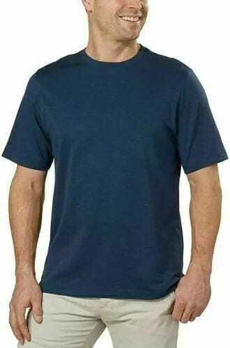 Kirkland Signature Men's Pima Cotton Tee Crew Neck Short Sleeve T-Shirt