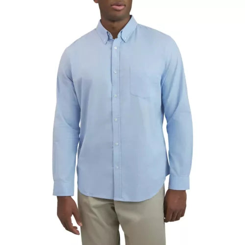 Ben Sherman Men's The Original Oxford Long-Sleeve Shirt | Classic Fit Button-Down Collar Dress Shirt