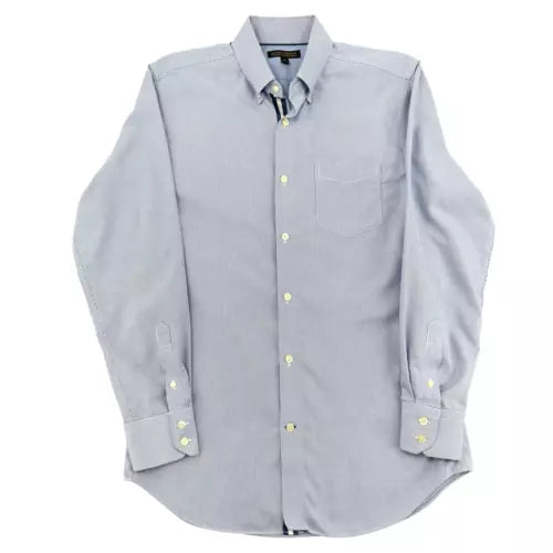 Banana Republic Men's Slim Fit Button-Down Dress Shirt | Long Sleeve Business Casual Shirt